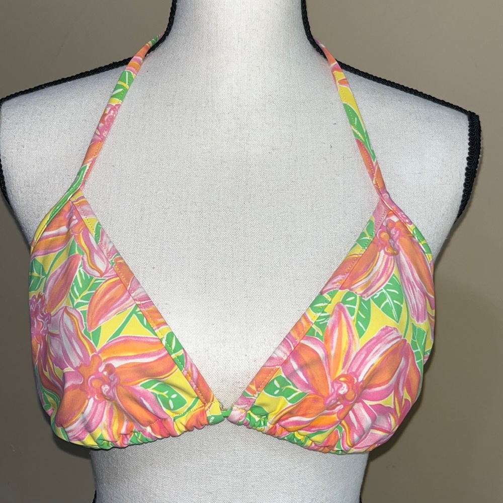 Lilly Pulitzertriangle String Bikini Top - image 1